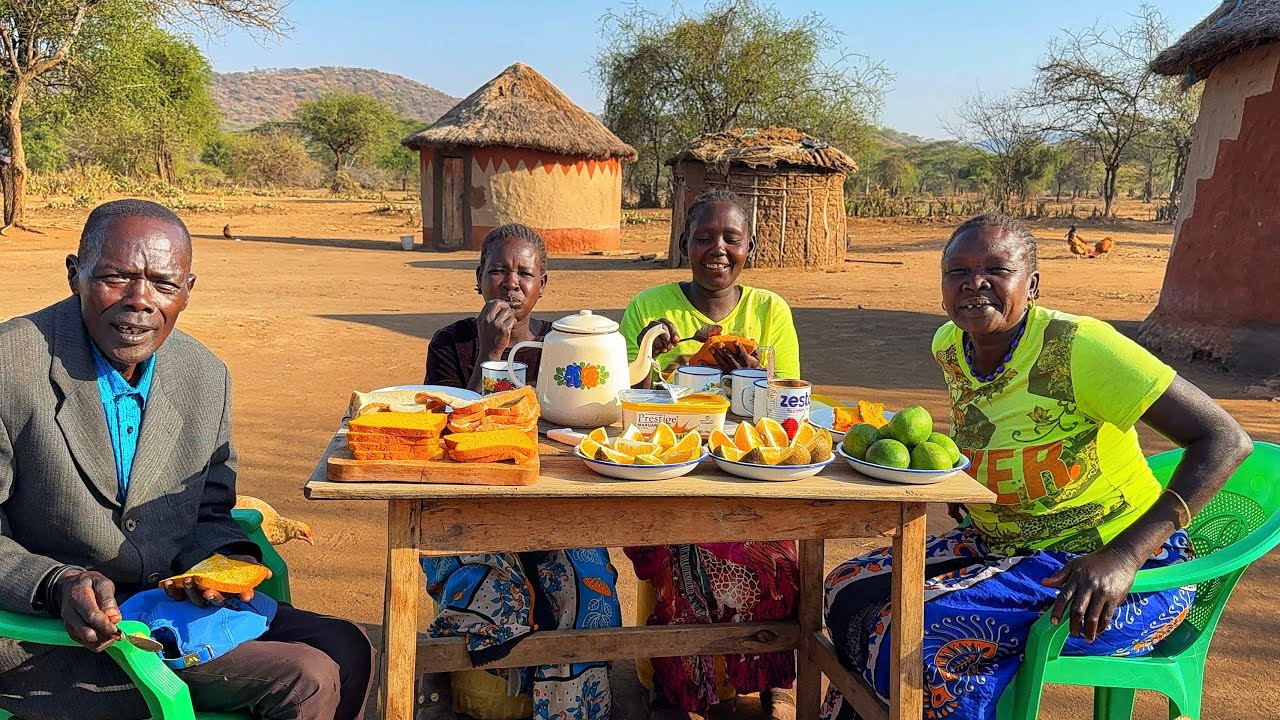 Christmas Celebration in Our  African Traditional Homestead/Cooking 30kgs Goat