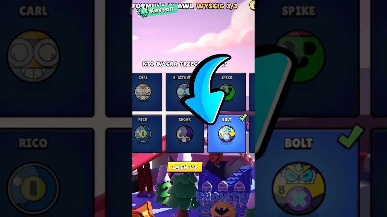 MY LAST PICK IN FORMULA BRAWL *No Luck* Brawl Stars #brawlstars #brawlstarsshorts #kevson