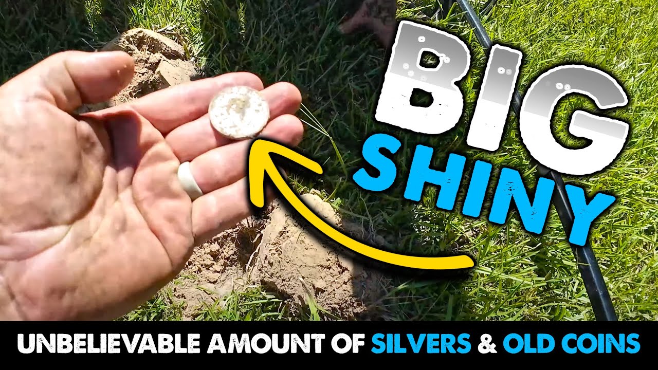 The amount of silver and old coins buried here was unbelievable, we were clueless!