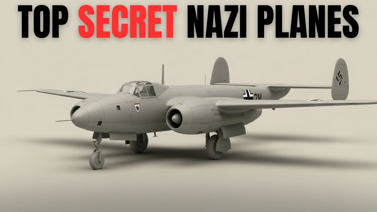 Secret Nazi Aircraft That Were Never Used in WWII | Hidden German Jet Projects