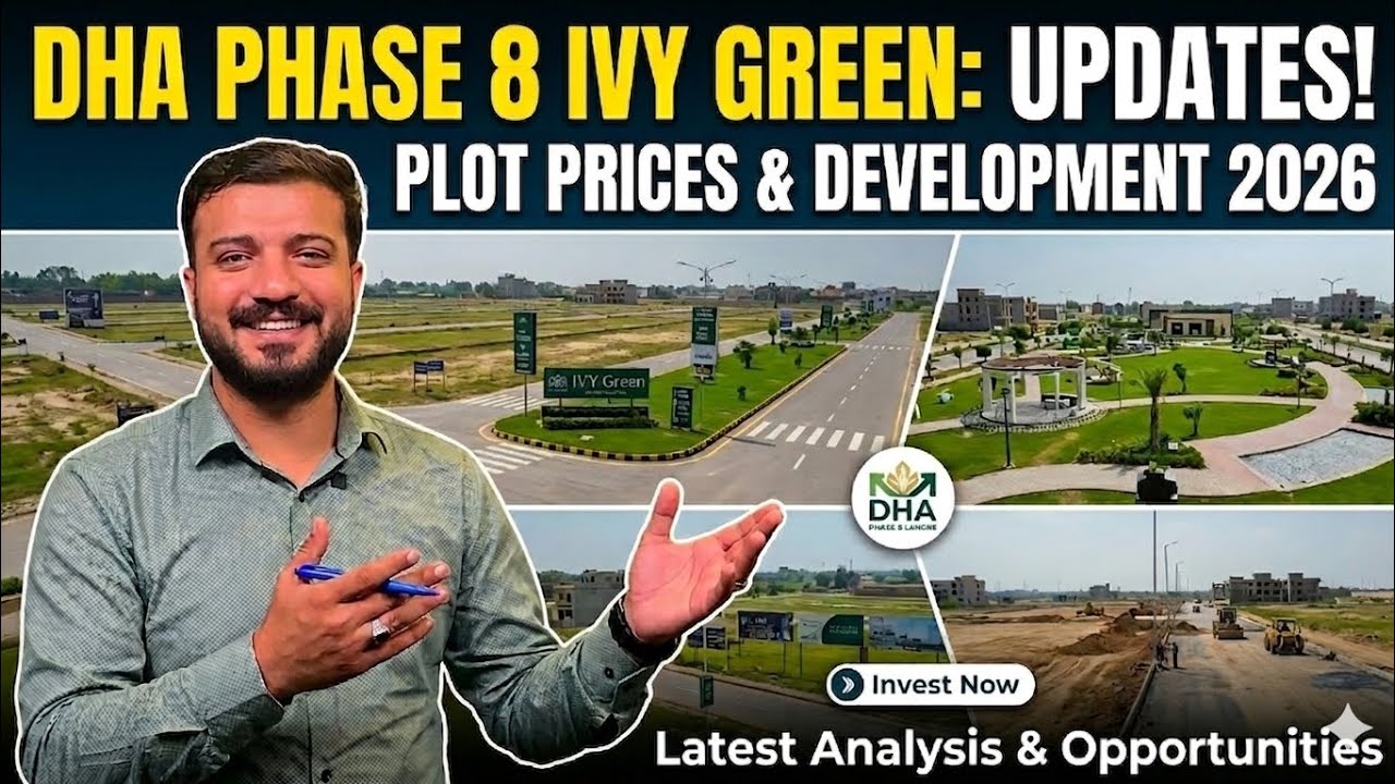 DHA Phase 8 IVY Green Z-Blocks: Possession Updates & Latest Prices 2026 