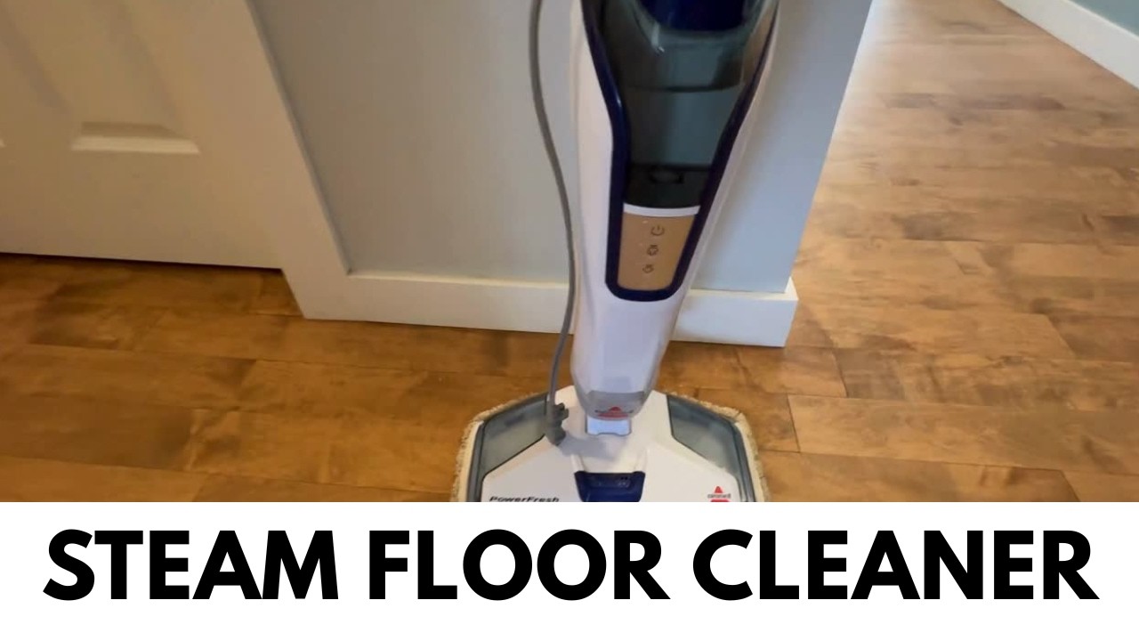 Steam Mop Cleaning Test | Bissell Floor Cleaner