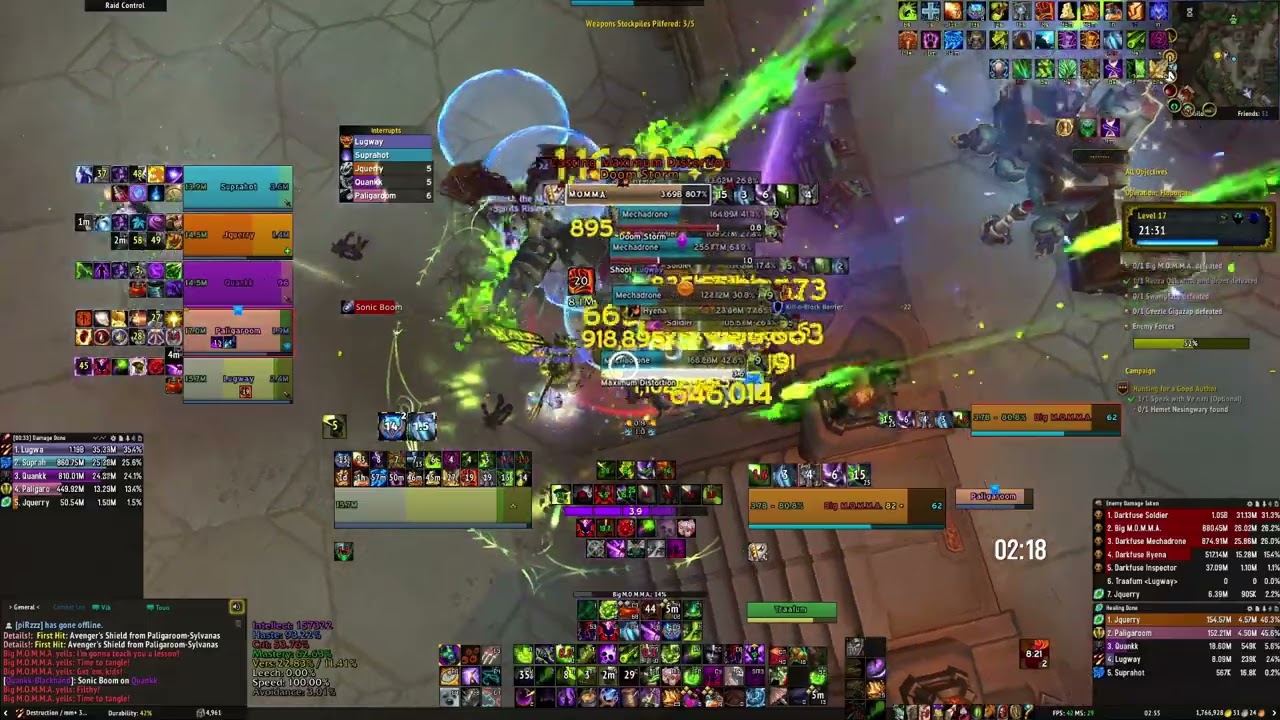 17+ Operation: Floodgate - Destruction Warlock POV