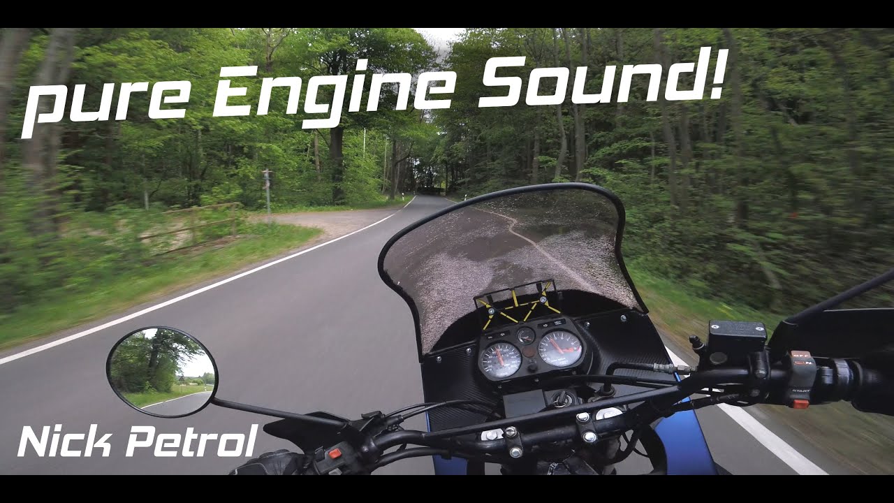 Relaxed Ride on my 1987 XL600V, pure Engine Sound - Onboard POV Transalp #06