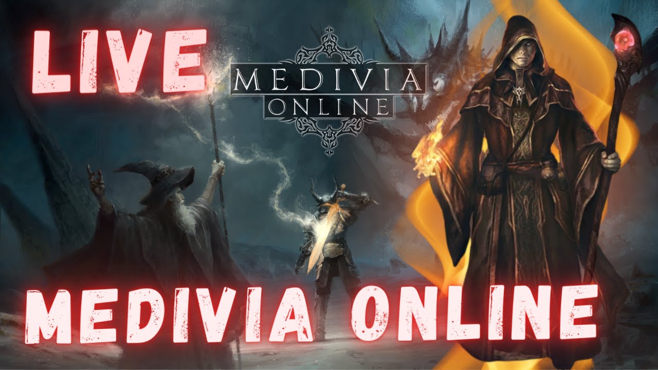 🔴AO VIVO🔴 MEDIVIA ONLINE - MMORPG ESTILO TIBIA! CONHECENDO UM POUCO DO GAME. [GAMEPLAY PT-BR]
