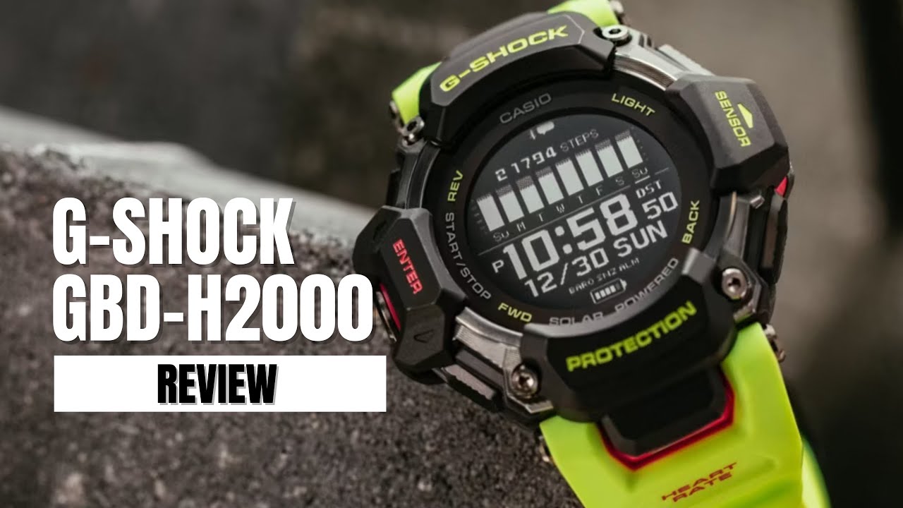 An&aacute;lisis: G-Shock GBD-H2000 | Resistencia absoluta ahora con puls&oacute;metro y GPS