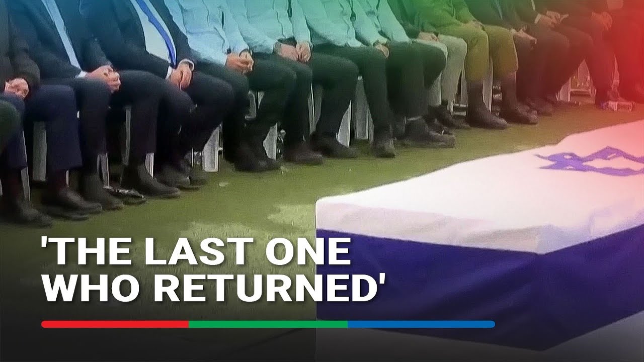 Israel holds funeral for Ran Gvili - the last hostage recovered from Gaza