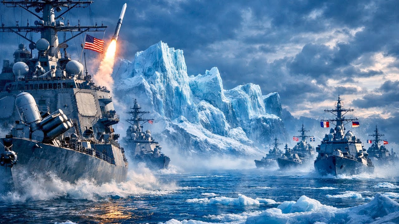 Puede EEUU tomar GROENLANDIA por la fuerza? El choque NAVAL que amenaza a la OTAN