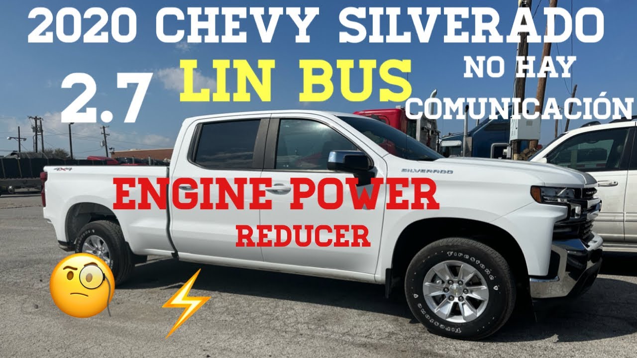 Como diagnosticar y restaurar⚡️LIN BUS⚡️Sistema de communication ⚡️2020 Chevy Silverado 2.7👍🧐