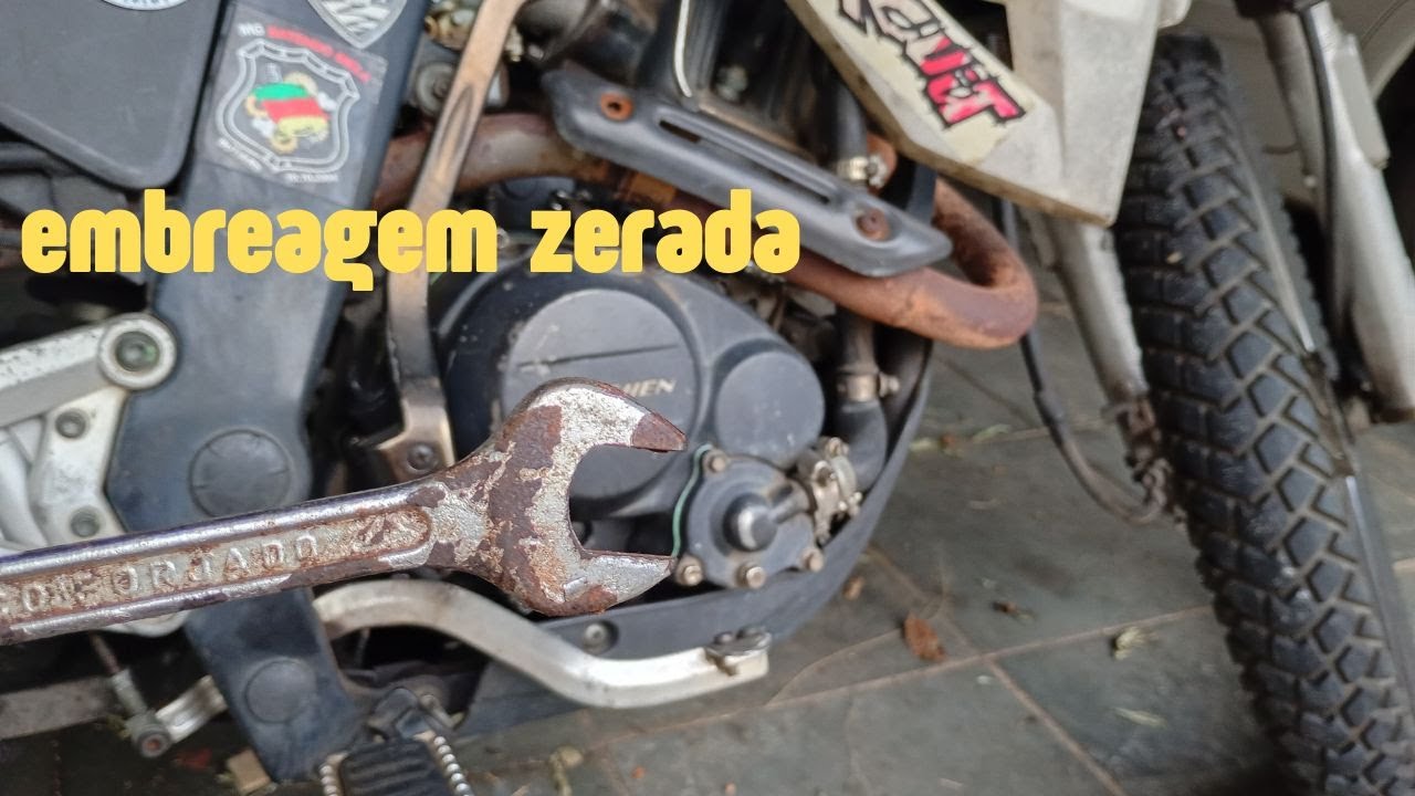 Troquei a embreagem da Kasinski CRZ150 e outras peças