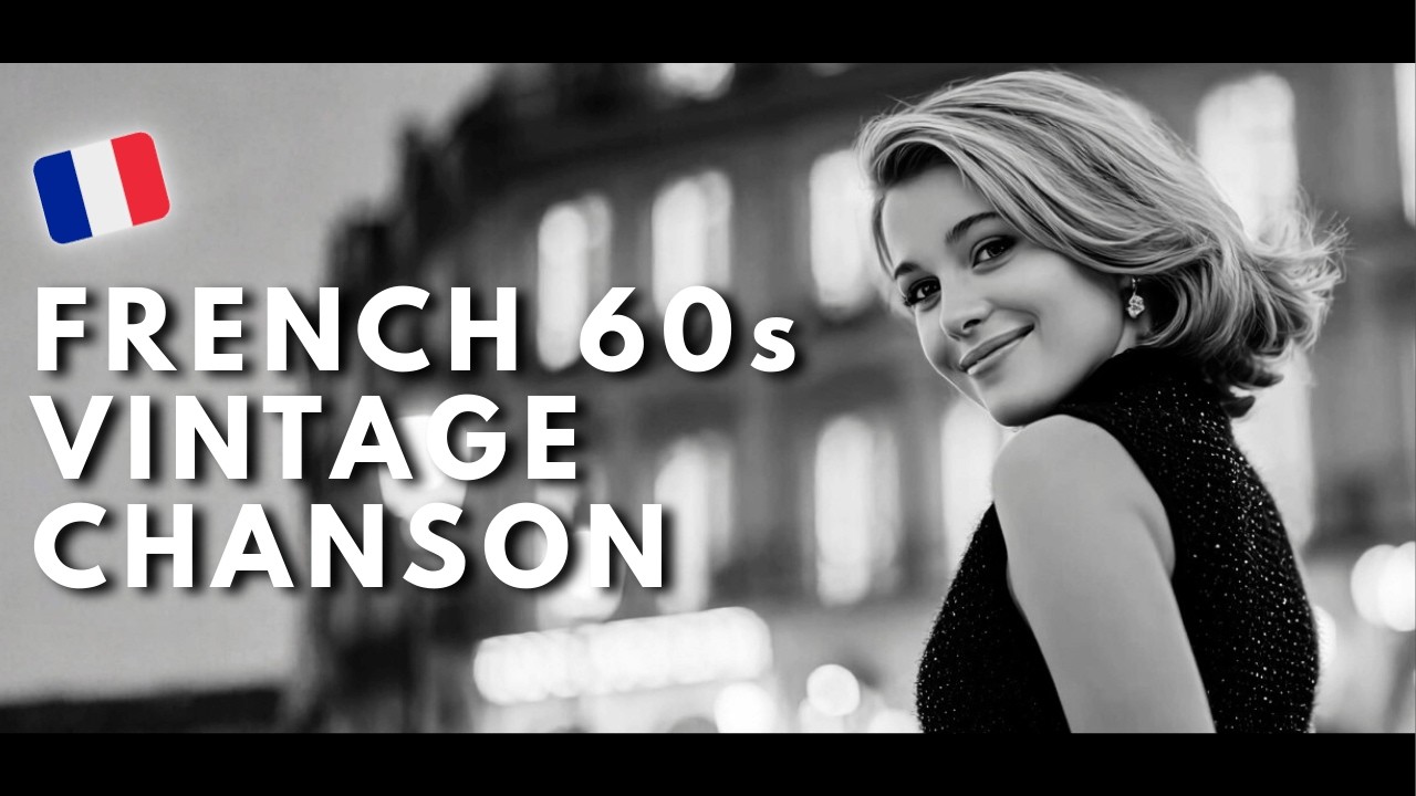 【Playlist🎧️】60s Vintage French Chanson – Nostalgic Night in Old Paris 🇫🇷
