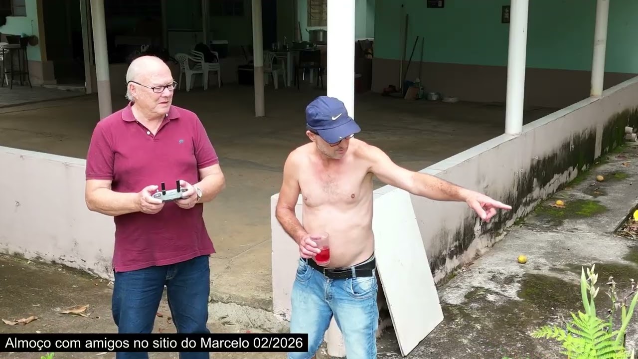 Almoço com amigos no sitio do Marcelo 022026