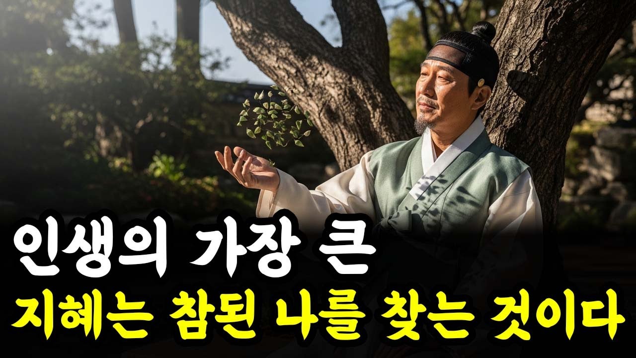 인생의 가장 큰 지혜는 참된 나를 찾는 것이다 | 인생 철학 | 고인의 가르침