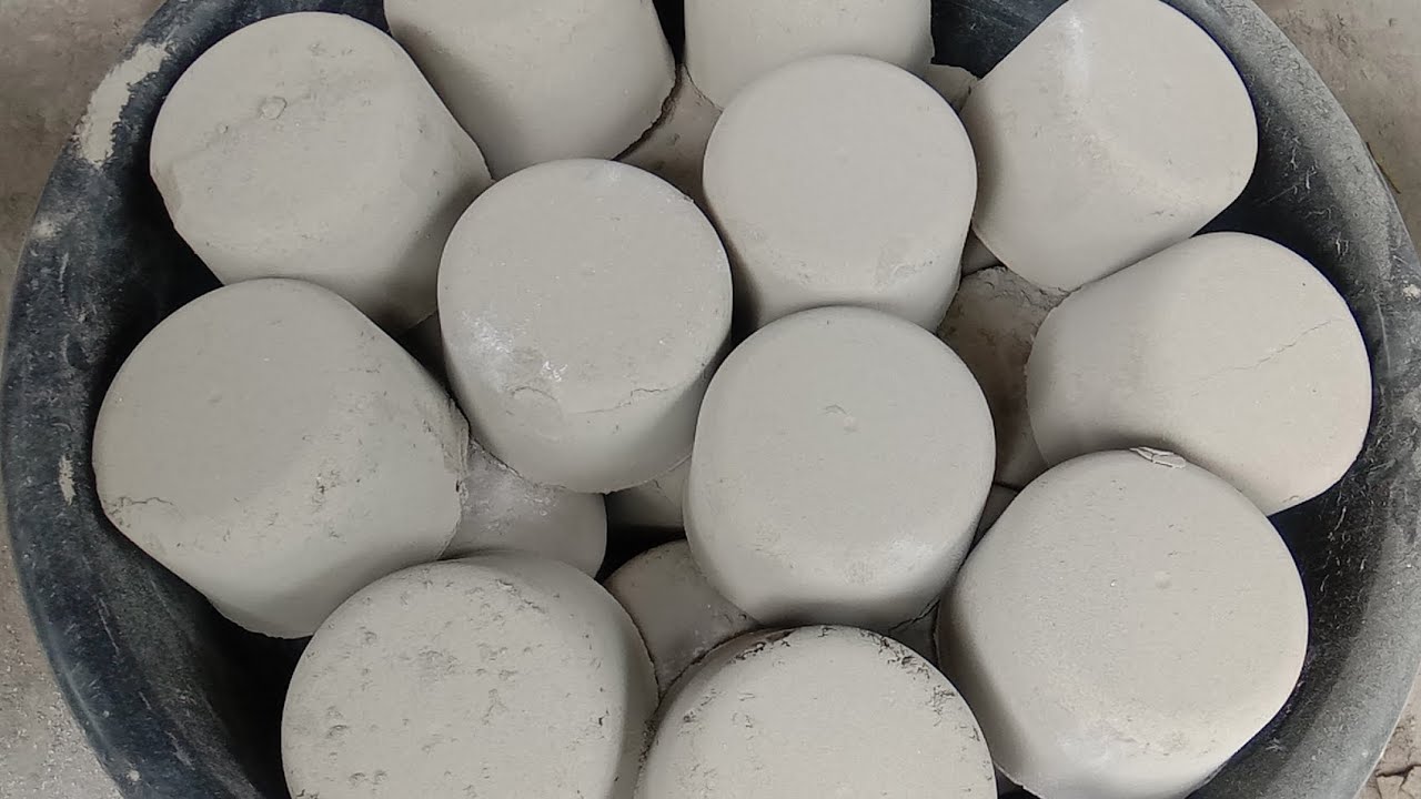 Tub full of small Pure cement cups super soft snappy 🤤 crumbling 🌪️😷🤤😍|Satisfying video|Asmr puppys