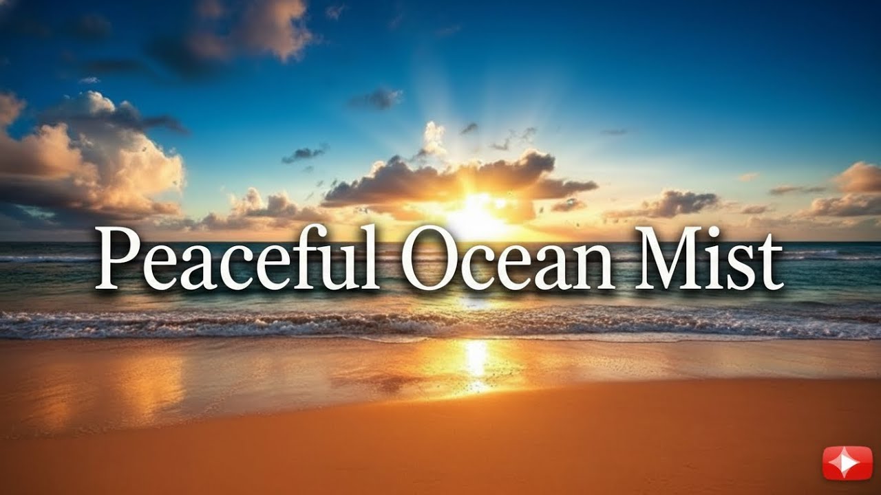 Peaceful Ocean Mist Atmosphere Relaxing Sea Sounds for Deep Rest