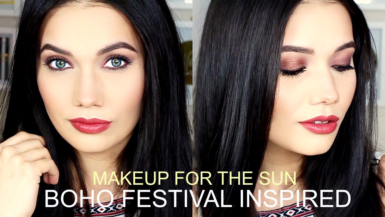 My Makeup Routine For the Sun! | Boho Festival Inspired