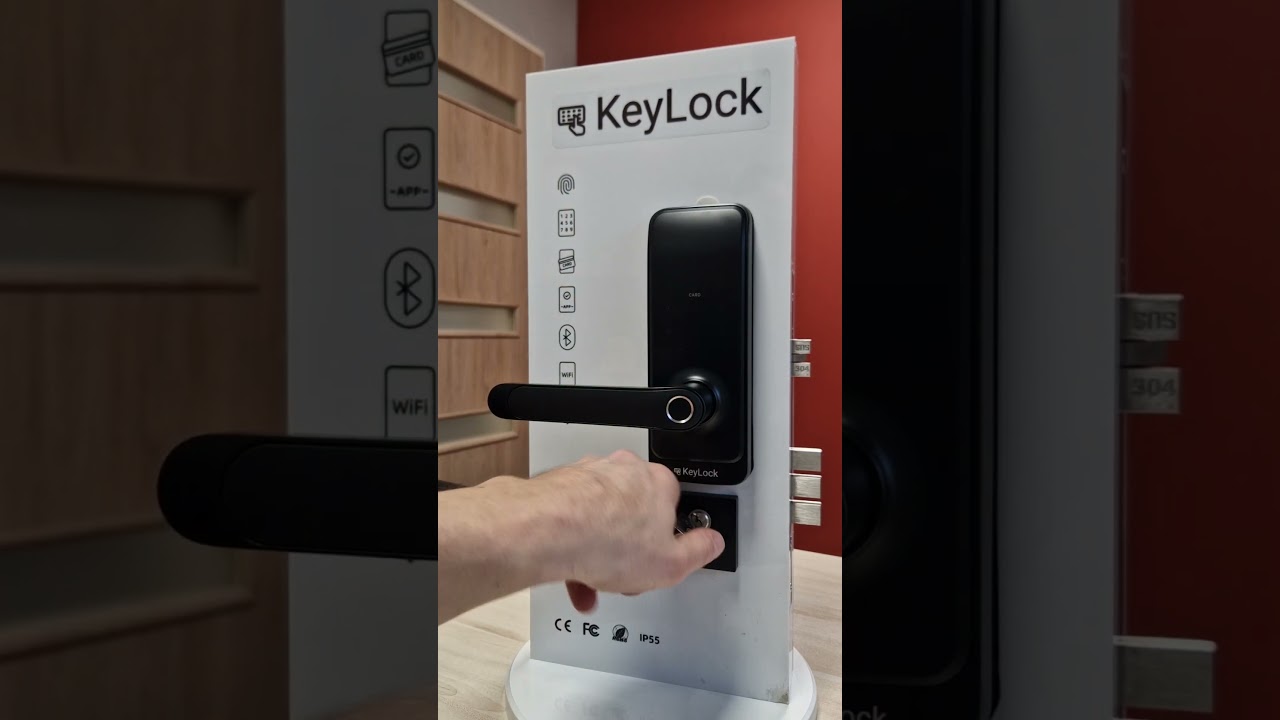 Elektroniczny zamek do apartamentu KeyLock KL-H15