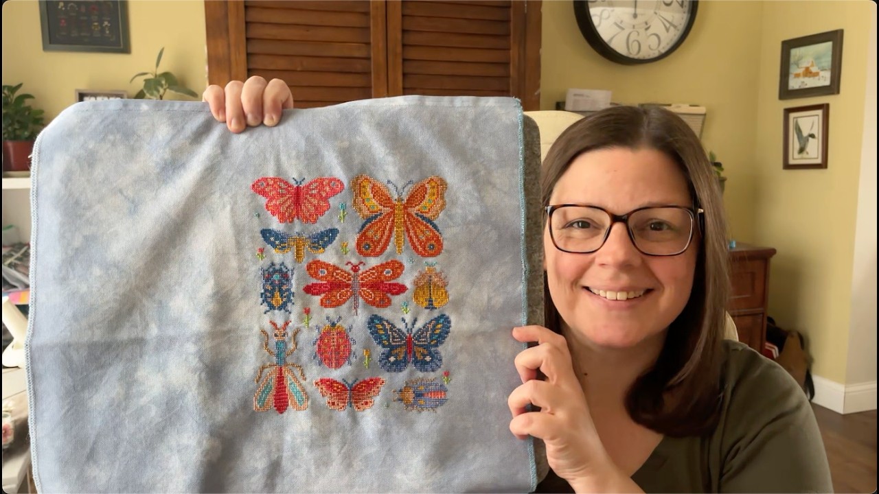 Flosstube 55: Stitching and Socks