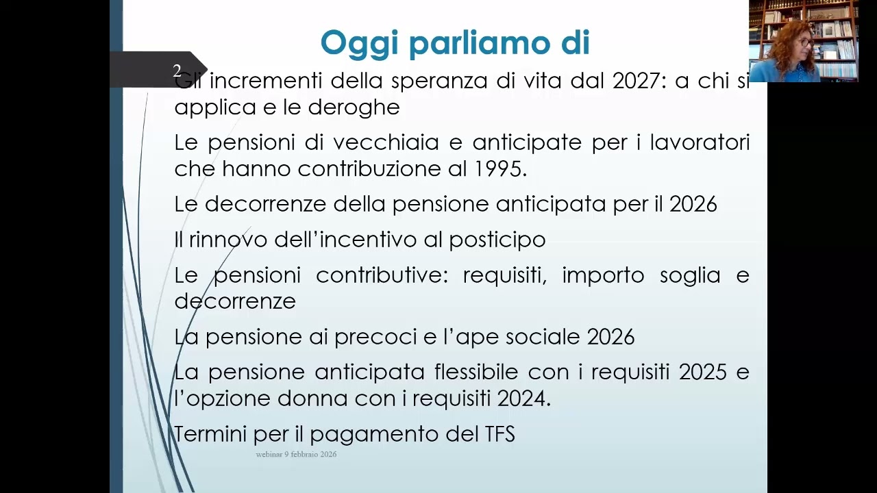 Anteprima Corso 09/02/2026 Andare in pensione nel 2025