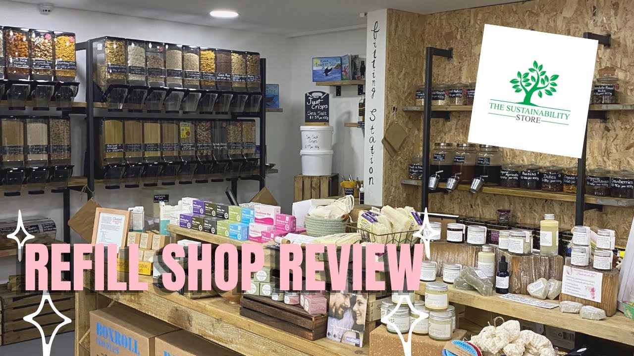THE SUSTAINABILITY STORE VLOG & REVIEW | Testing Refill Beauty Products!