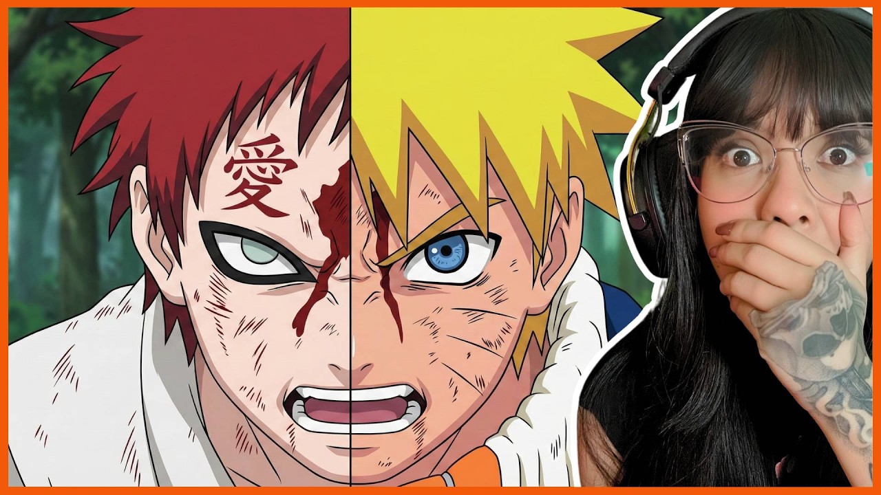 [REACT] Naruto VS Gaara  Ep 77-79
