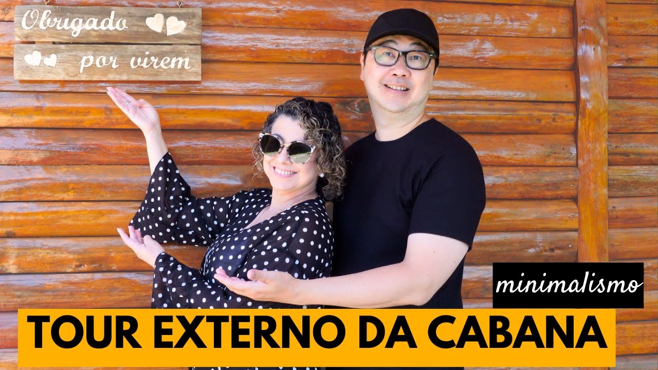 TOUR PELA ÁREA EXTERNA DA CABANA NA ROÇA