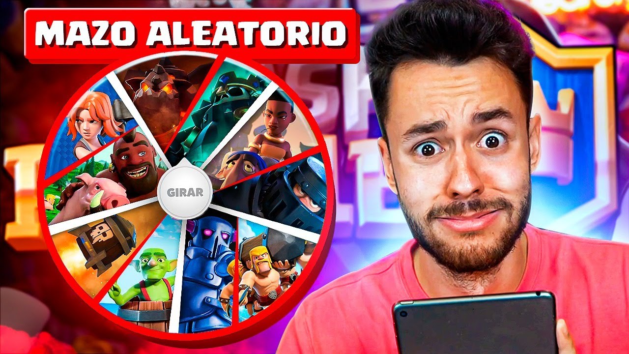 EL RETO DEL MEJOR MAZO ALEATORIO DE CLASH ROYALE - TheGrefg