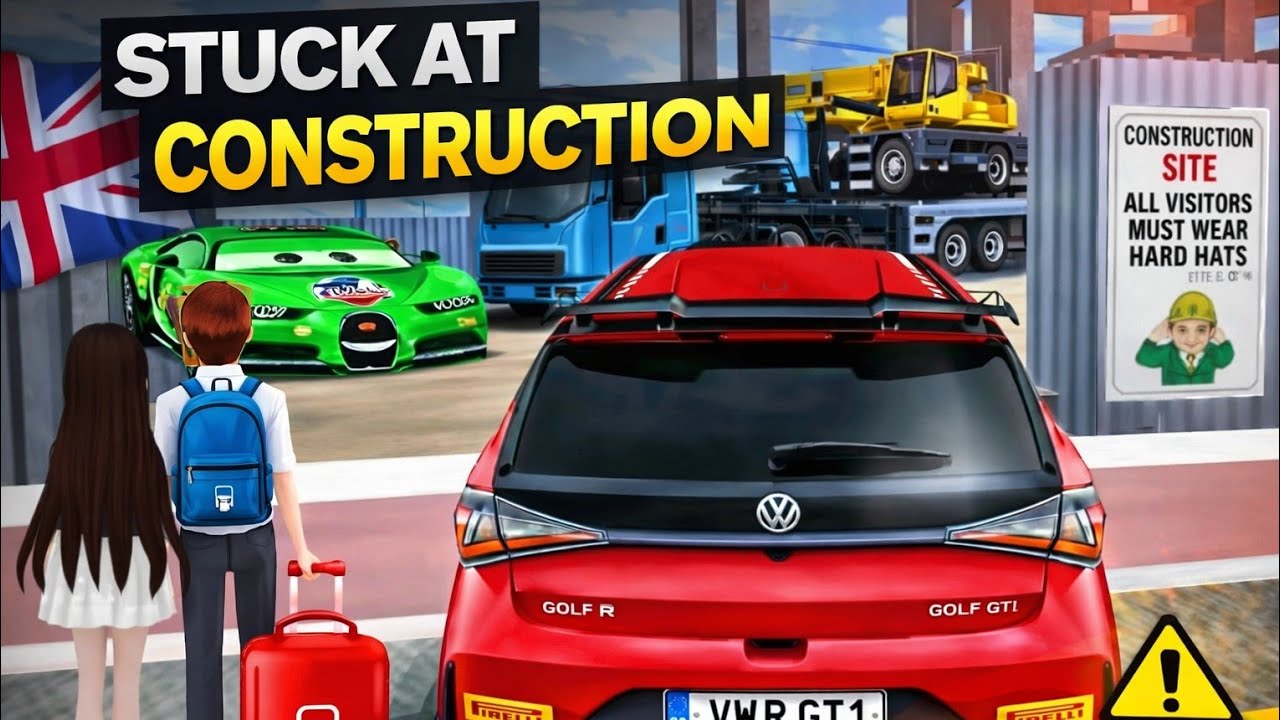 Impossible Construction Site Parking 😱 | 3D Driving Class Car Game Gameplay 🚗🔥