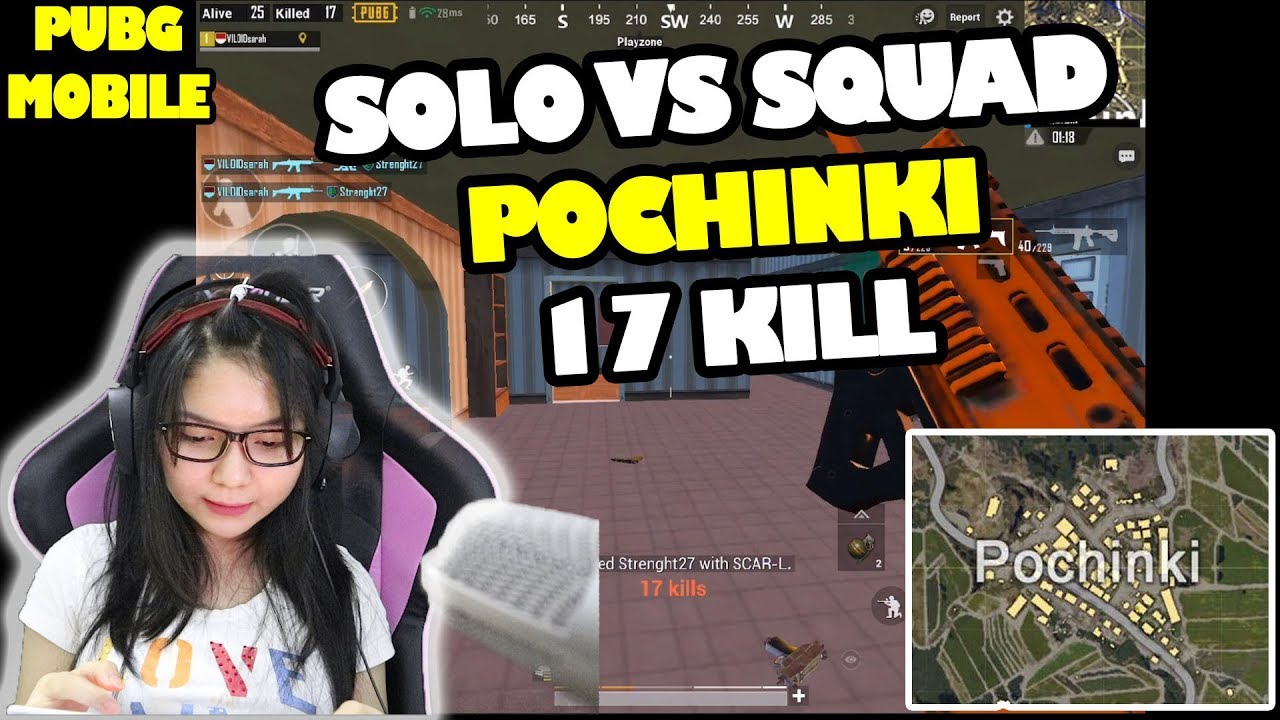 VILOID SI PLAYER BAR BAR SOLO VS SQUAD !!
