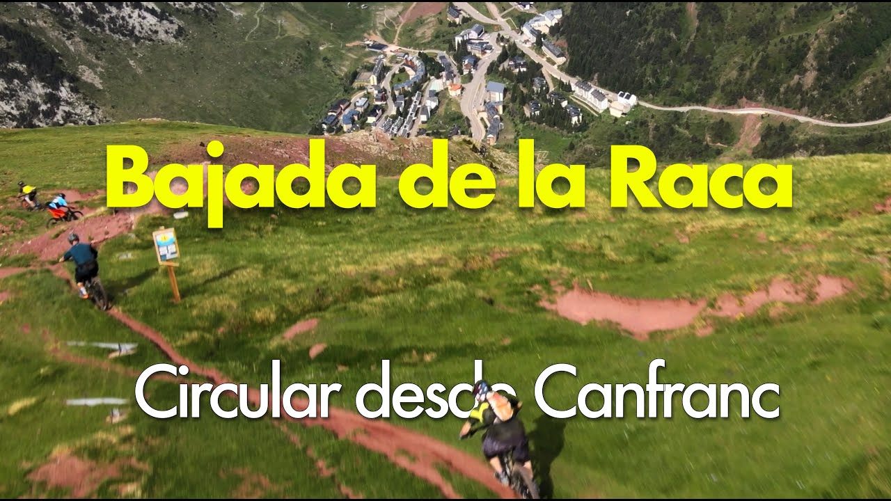 Bajada de la Raca, junio 2022, ya sin Nieve. Circular desde Canfranc. (4K)