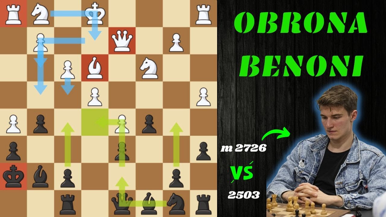 OBRONA Benoni czyli POWR&Oacute;T szach&oacute;w szybkich z komentarzem!