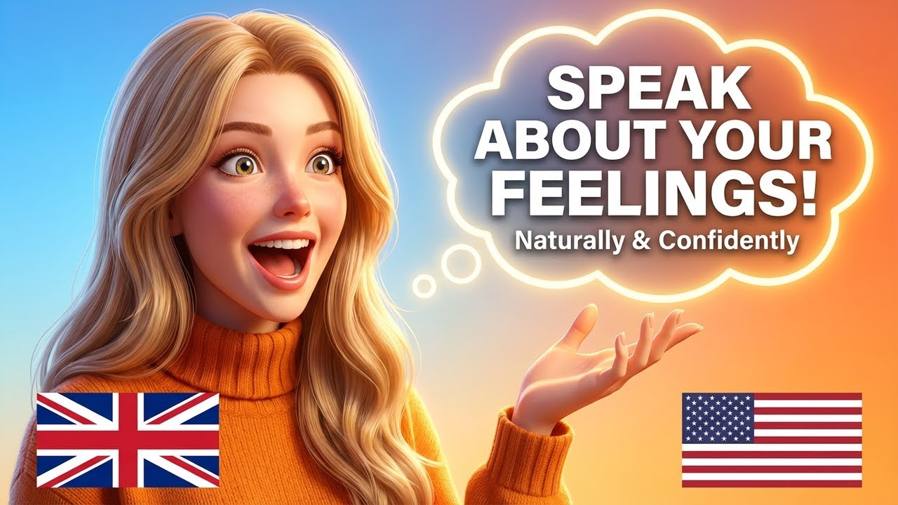 Speak About Your Feelings in English Naturally | Beginner English Practice