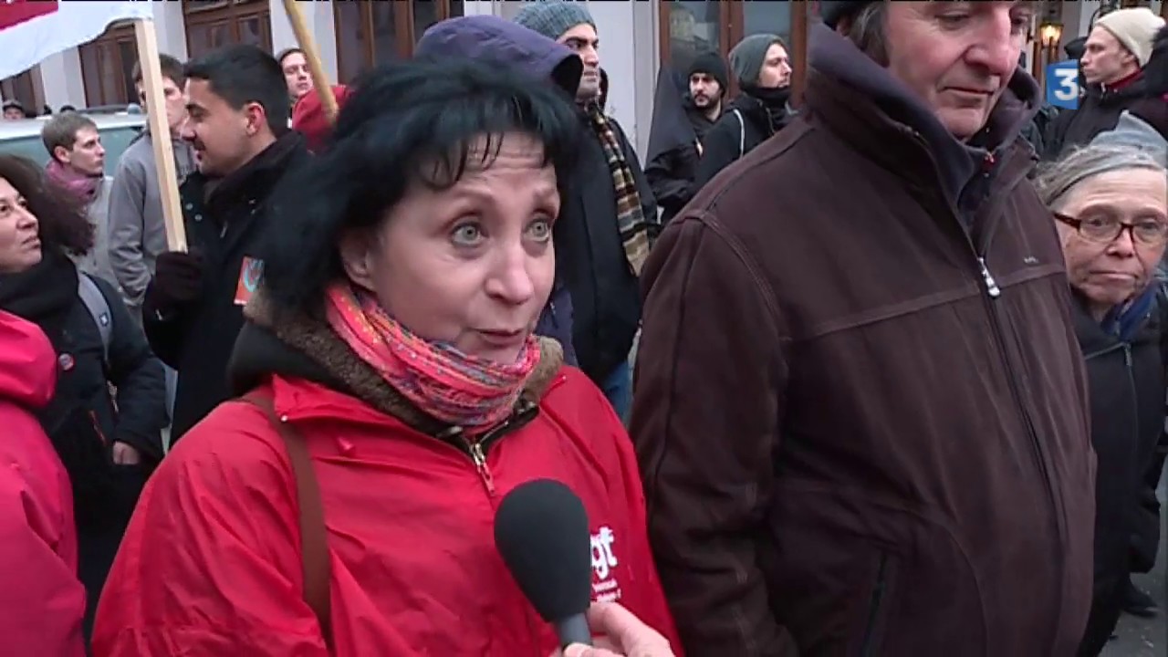 Manifestation contre l’installation à Strasbourg d'un groupuscule d’extrême droite