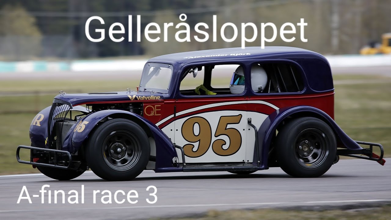 Legends Cup Gelleråsloppet 2024 A-final Race 3