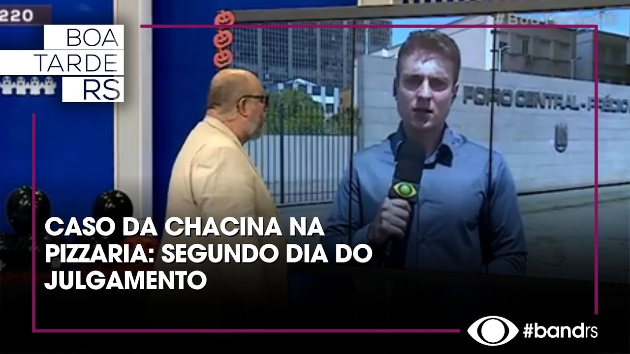 Caso da chacina na pizzaria: segundo dia do julgamento