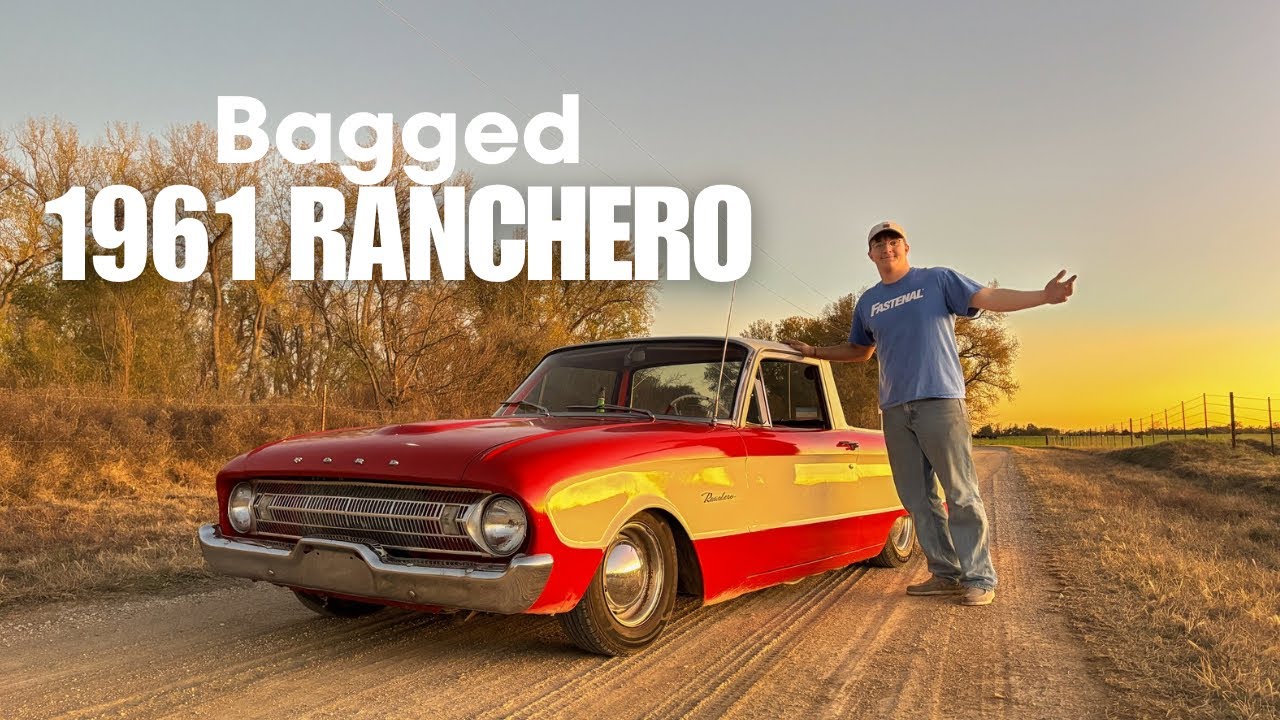 BAGGED 1961 Ford Ranchero, Full Build Overview!