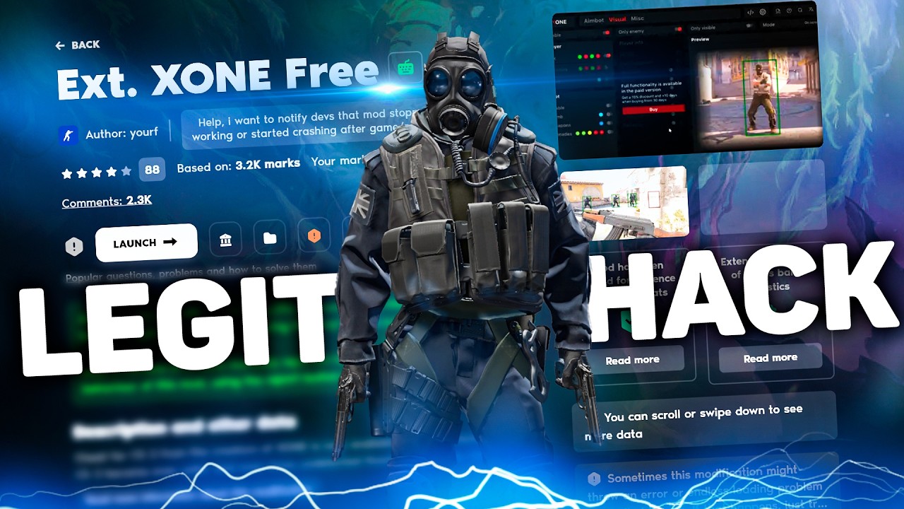 🦑 НЕОБНАРУЖЕННЫЙ ЧИТ WALLHACK ДЛЯ CS 2 / XONE + EXLOADER 2025 / КАК СКАЧАТЬ БЕСПЛАТНЫЕ ЧИТЫ CS2 Б...