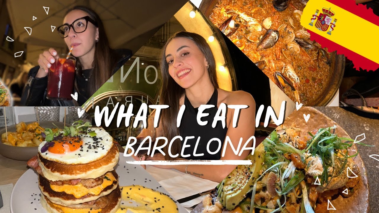 COSA MANGIO IN VACANZA a BARCELLONA | Gymgirl edition🥘