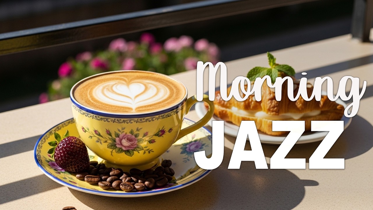 Morning Jazz☕ Coffee Shop Ambiance & Relaxing Bossa Nova and Jazz Music for Positive Vibes.