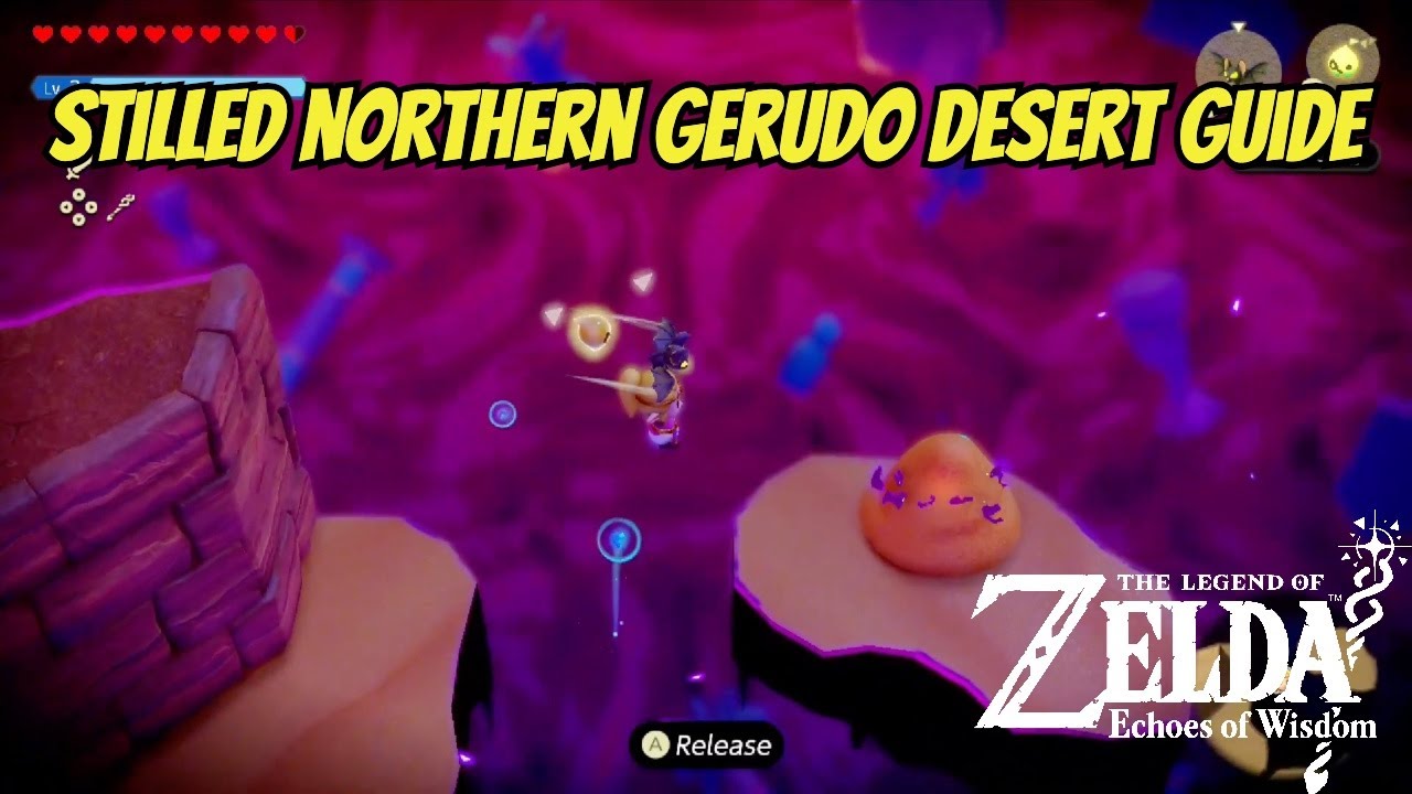 Stilled Northern Gerudo Desert: Zelda Echoes Of Wisdom