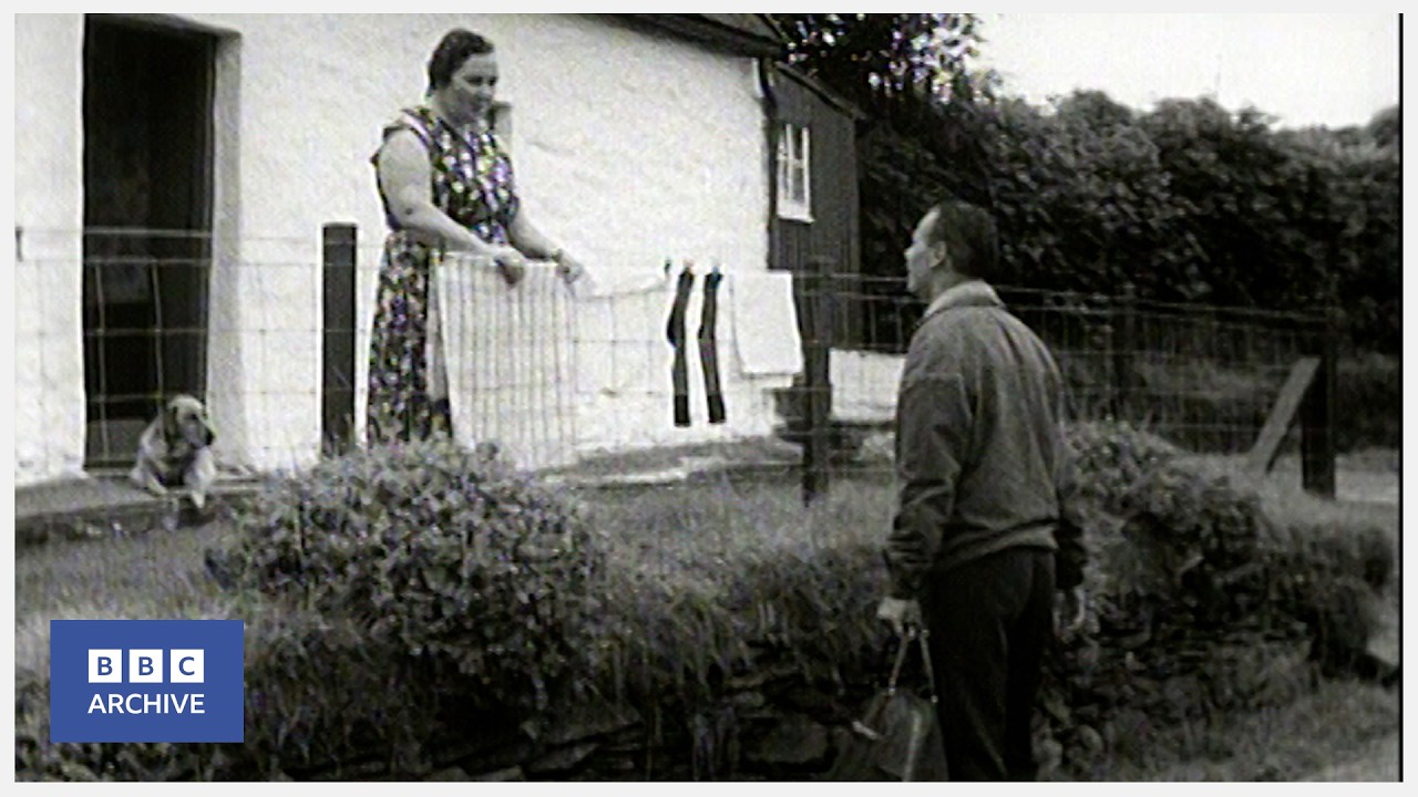 1968: A Stranger in Rural Wales | Village Called Caio | BBC Archive