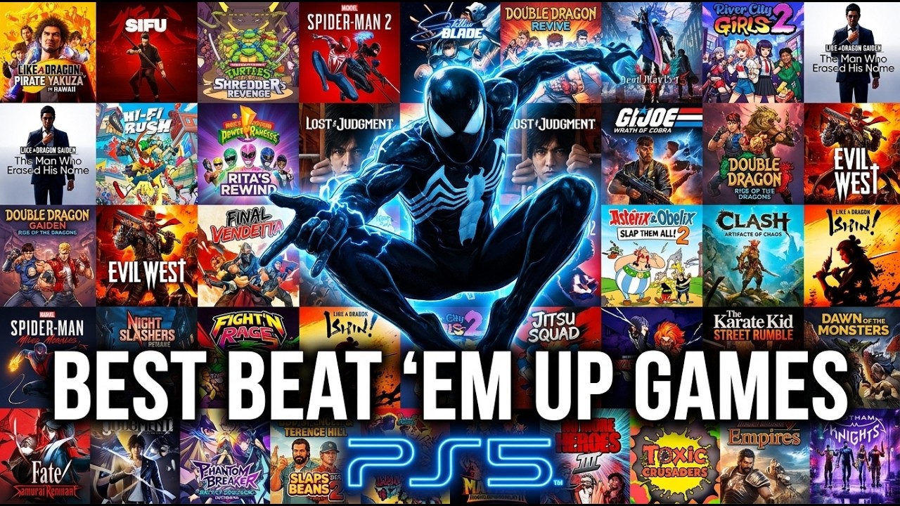 TOP 30 BEST BEAT EM UP GAMES PS5 WITH AMAZING COMBAT ACTION AND CO OP GAMEPLAY