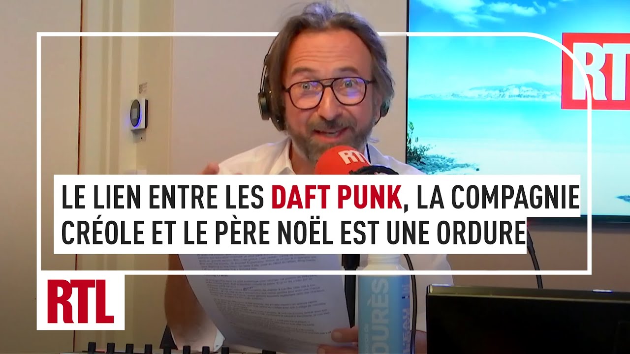 Le lien incroyable qui unit les Daft Punk, La Compagnie créole et Le Père Noël est une ordure