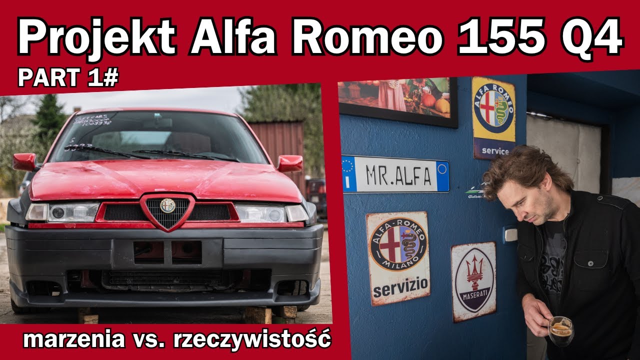 Zakładamy pakiet GTA na Alfę Romeo 155 Q4 - minął rok, a auto nadal NIE skończone...