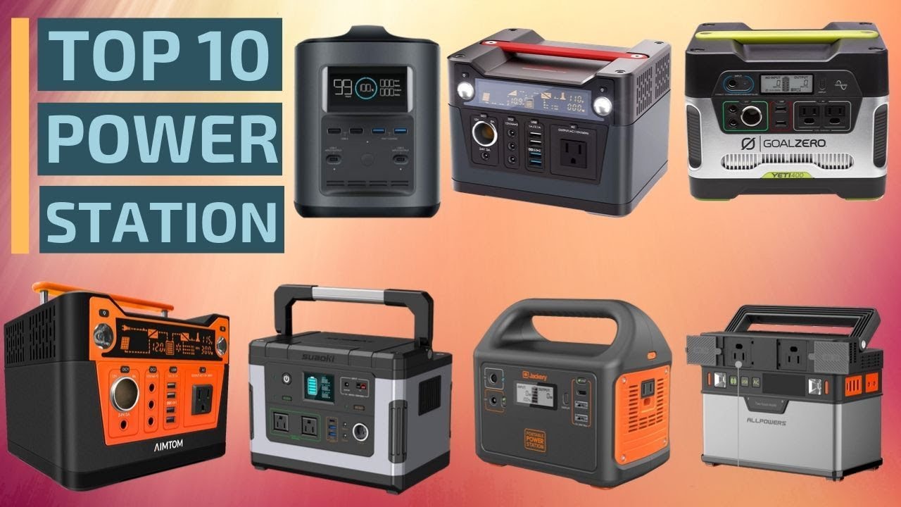 Top 10: Best Portable Power Stations of 2019 / Best Portable Solar Generators, Backup Power Supply