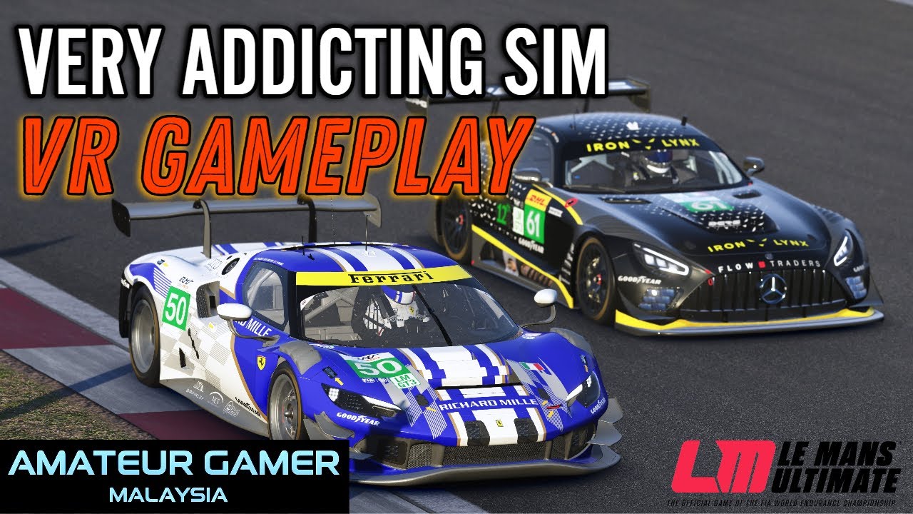 Le Mans Ultimate VR Gameplay - McLaren Algarve RTX 5070 TI 