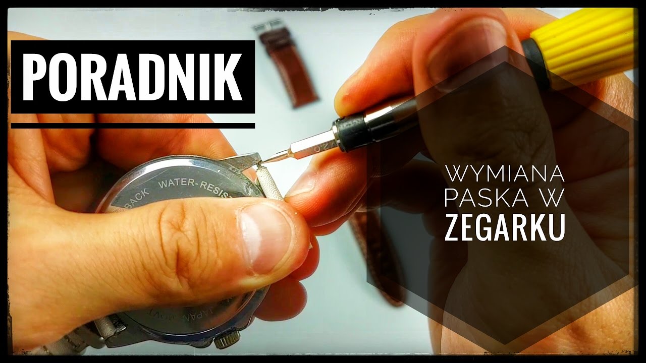 JAK WYMIENIĆ PASEK W ZEGARKU? Wymiana paska od zegarka. | ForumWiedzy