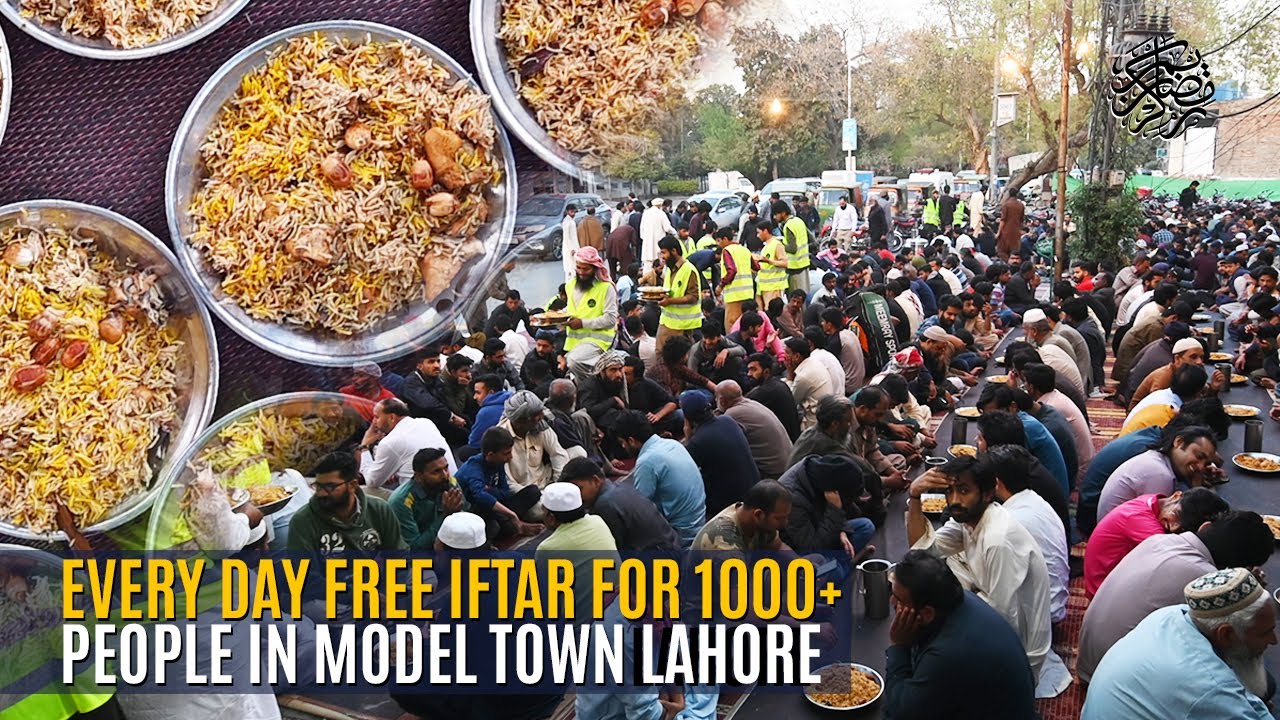 Every Day Free Iftar for 1000+ People | ہر روز مفت افطاری | Iftar Preps in Model Town Lahore