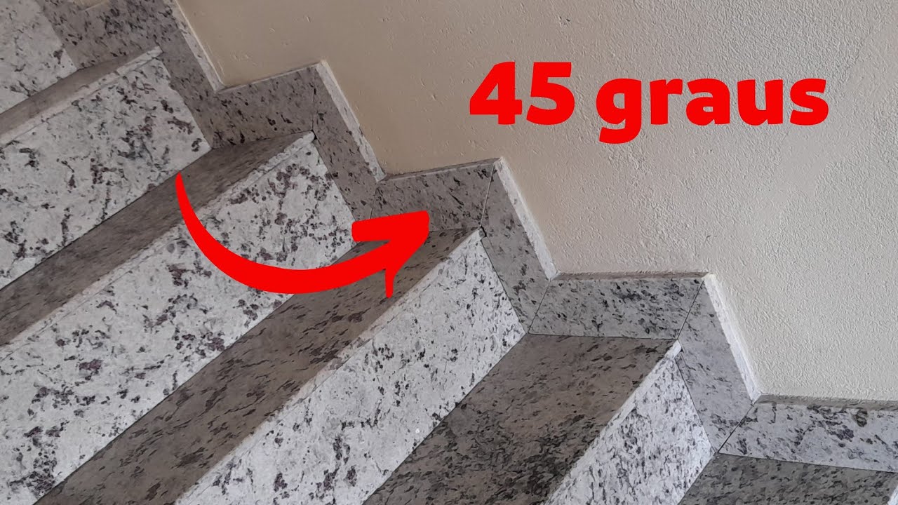 como colocar rodapé em escada com pingadeira