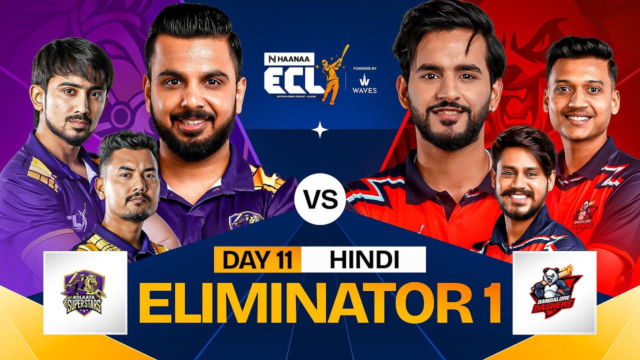 [HINDI] #ECL | Eliminator |Kolkata Superstars vs Bangalore Bashers| Pushkar Raj vs Abhishek Malhan